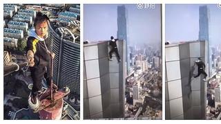 ​Youtuber cumplía reto en rascacielo pero todo salió mal y cayó ¡al vacío! (VIDEO)