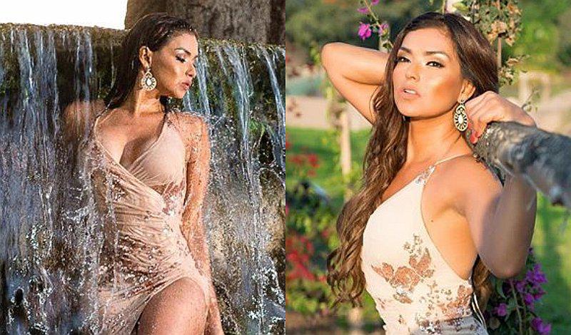 Claudia Portocarrero deleitó a sus fans con sofisticado vestido 