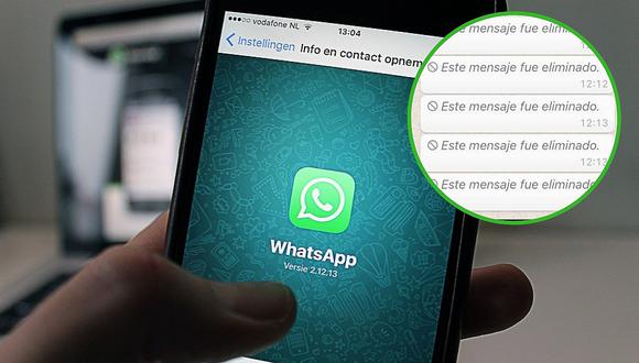 Dos maneras de leer los mensajes eliminados en WhatsApp - Paso a paso