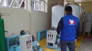 Demanda de oxígeno es mayor a la producción de la planta del Hospital Regional de Huancavelica