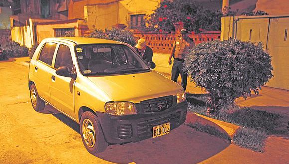 Ladrón es herido de bala cuando robaba autopartes de vehículo en San Miguel