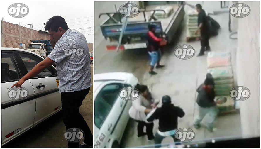 VMT: "Marcas" asaltan a pareja y se llevan 5 mil dólares a plena luz del día (VIDEO)