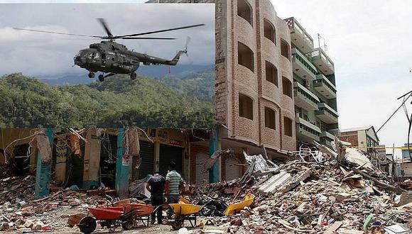 Terremoto en Ecuador: Perú envía buque logístico y tres helicópteros militares