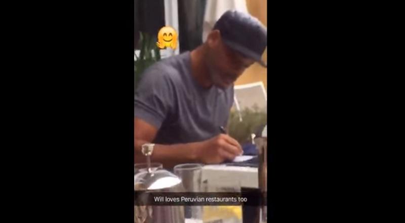 Will Smith no se resiste a nuestra comida y es visto en restaurante peruano [VIDEO]
