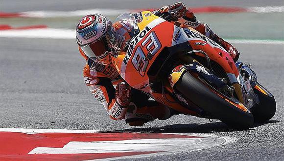 MotoGP: Marc Márquez es el más rápido en la jornada de pruebas en Montmeló 