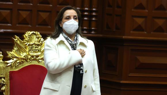 Dina Boluarte juró como presidenta tras la vacancia de Pedro Castillo, luego de un frustrado golpe de Estado. (Foto: Andina)