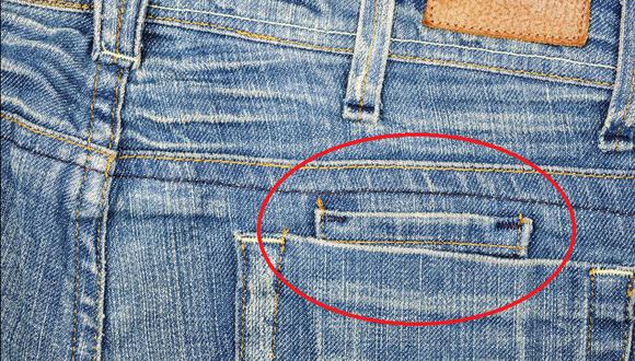 ​¿Para qué sirve el bolsillo chiquito de los jeans?