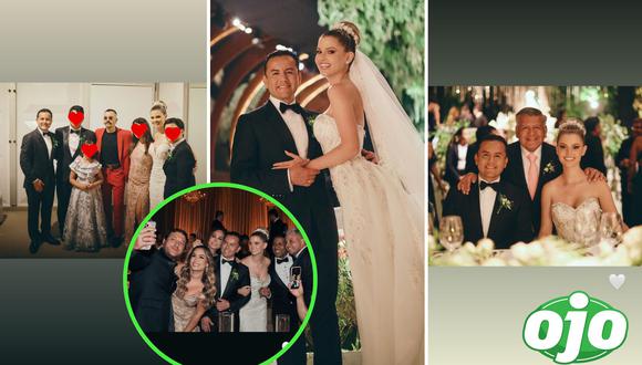 Brunella Horna publica fotos inéditas de su boda con Richard Acuña. Foto: (Instagram/@brunehorna).