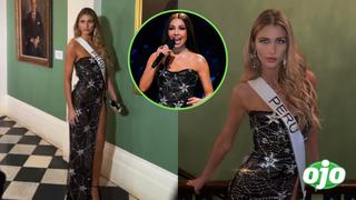 Alessia Rovegno lució el mismo vestido de Thalía en la gala de bienvenida de Miss Universo | FOTOS