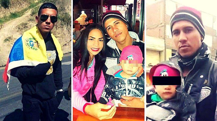 ​Difunden imágenes inéditas de venezolano tras haber matado a su esposa, bebé y cuñado (FOTOS)