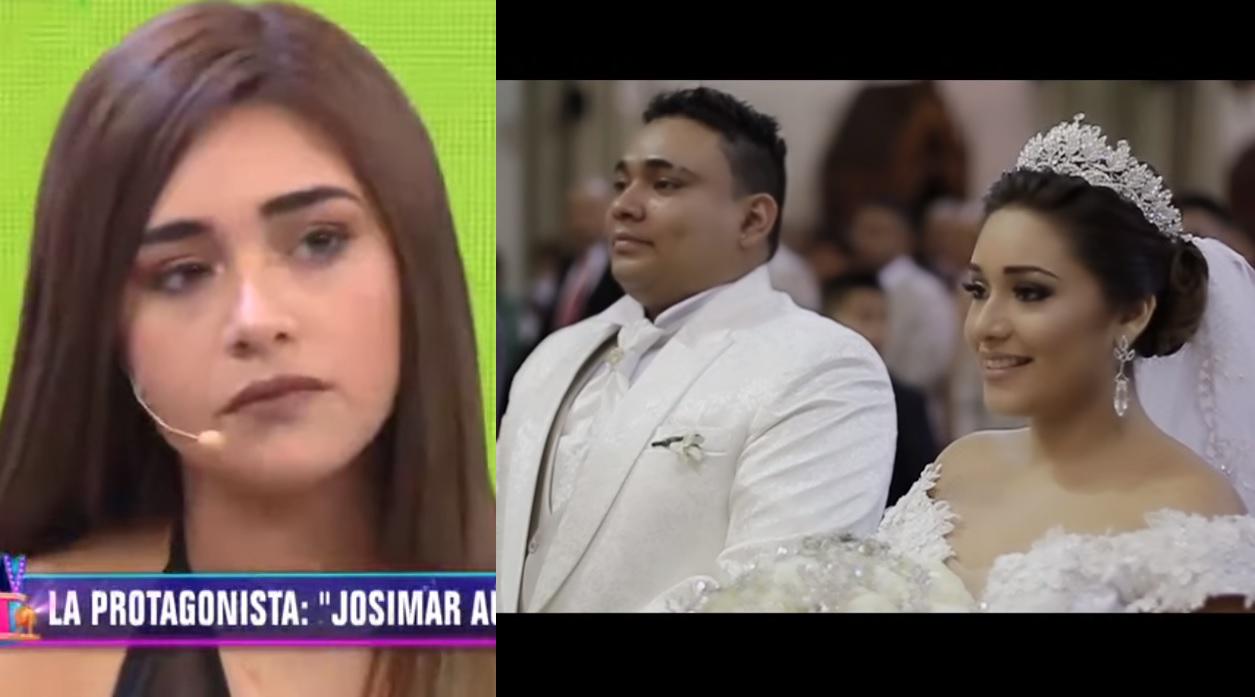 Gianella Ydoña y Josimar se casaron en una boda de ensueño / Captura: Magaly TV La Firme
