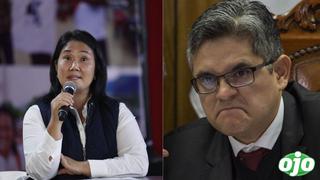 Keiko Fujimori contra Domingo Pérez: “lanza nuevo show para tapar el caso de los Dinámicos del Centro”