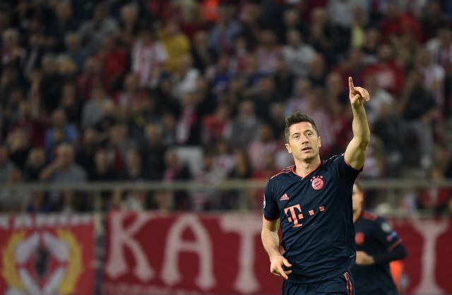 Robert Lewandowski - 54 goles en 58 partidos / 48 con Bayern Múnich y 6 con Polonia (Foto: AFP)