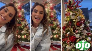 Ethel Pozo muestra su majestuoso árbol de Navidad: “Mi primera Navidad como casada” | VIDEO