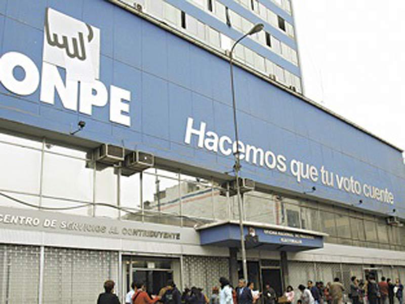 ONPE: Resultados al 100%
