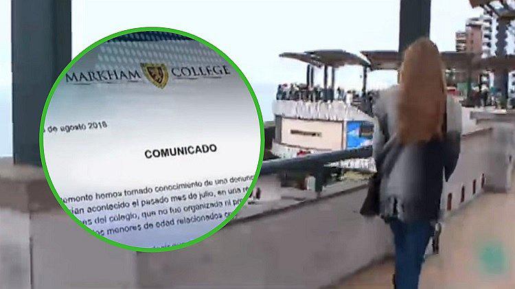 ​La respuesta del colegio Markham tras acusación de violación de estudiante norteamericana (VÍDEO)