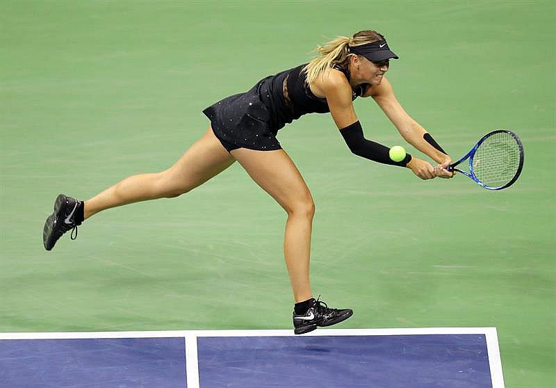 ​Sharapova está fuerte y debe avanzar en US Open (FOTOS y VIDEO)