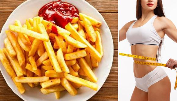 Científicos revelan cuántas papas fritas se pueden comer como máximo para no engordar