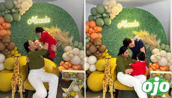 Maricarmen y Sebastián festejan los 7 meses de su bebé Micaela. Foto: (Instagram/@maricarmenmarins).
