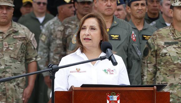 Dina Boluarte anunció que se incrementó el presupuesto de los comedores populares en un 67%. (Foto: Presidencia)