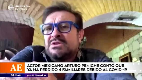 Arturo Peniche pierde a cuatro familiares a causa del nuevo coronavirus