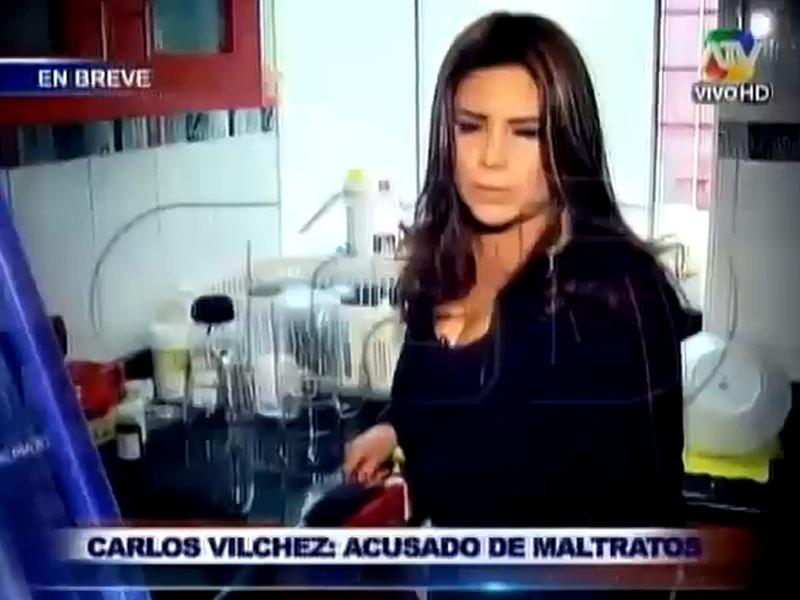 Esposa de Carlos Vílchez: Me insultaba y tiraba puñetes en la cara [VIDEO] 