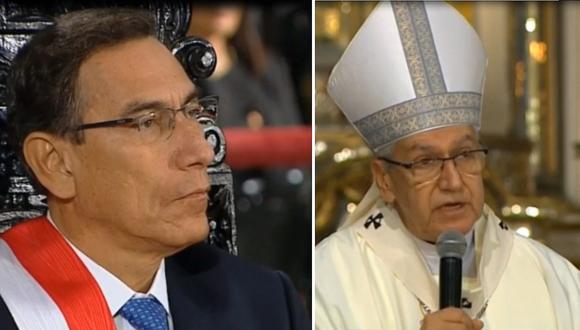Arzobispo de Lima en Misa Te Deum: "Nuestro país vive tiempos de oscuridad por la corrupción"