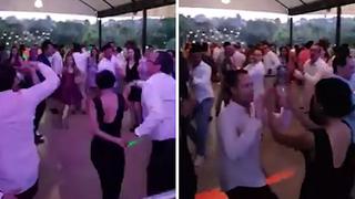 Invitados a boda son la sensación al hacer espectacular coreografía (VIDEO)