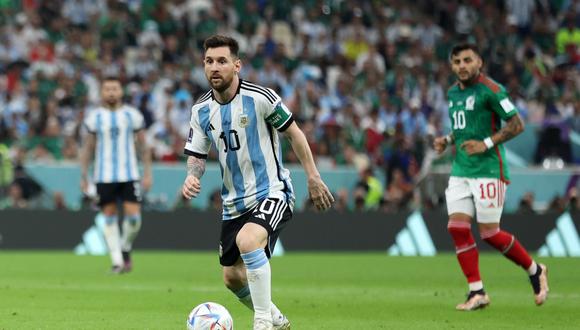 Lionel Messi se refirió al triunfo de Argentina sobre México. (Foto: EFE)