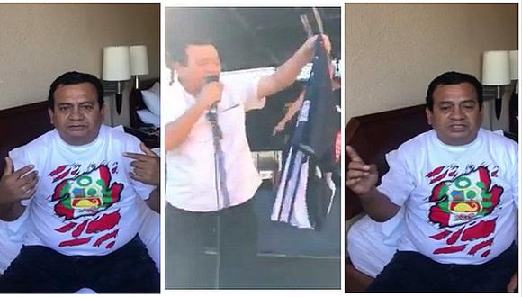 Tony Rosado habla tras incidente con camiseta de AL y se declara hincha de la "U" (VIDEO)