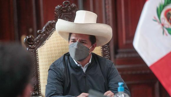 Pedro Castillo respondió ante el fiscal adjunto supremo, Ramiro González, el pasado 28 de diciembre. (Foto: Presidencia)