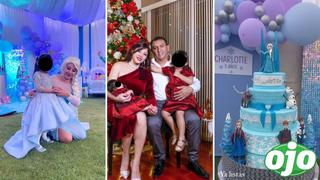 Lesly Castillo impacta al celebrar el cumpleaños de su hija Charlotte con fiesta “Frozen” 