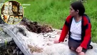 Mujer quema colchón sin saber que su hijo había escondido allí 9 mil soles | VIDEO