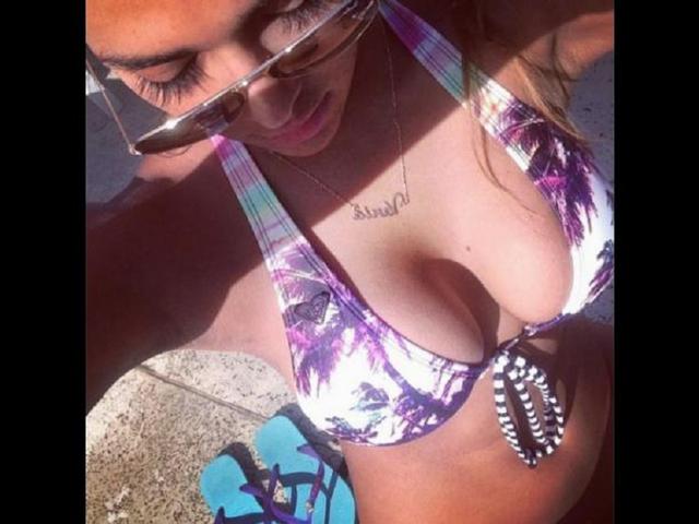 Vania Bludau recibió Año Nuevo en Brasil 