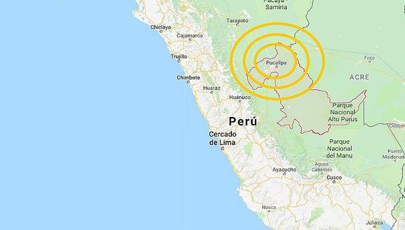 ​Ucayali: sismo de magnitud 4.1 remece Pucallpa
