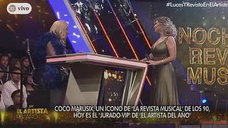 Coco Marusix regresó a las pantallas de la TV como invitada especial de Gisela 
