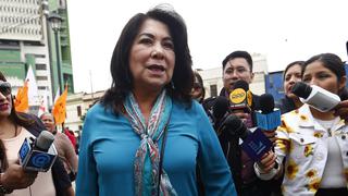 Fuerza Popular: Martha Chávez encabeza lista de candidatos que postularán al Congreso 