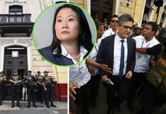 Keiko Fujimori tras allanamiento de local de Fuerza Popular: “Los abusos contra mí y el fujimorismo no se detienen”