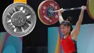 ¡Perú al podio! Shoely Mego gana medalla de plata en levantamiento de pesas en Juegos Suramericanos