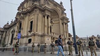 Pedro Castillo: Palacio de Gobierno amaneció custodiado por militares armados | FOTOS