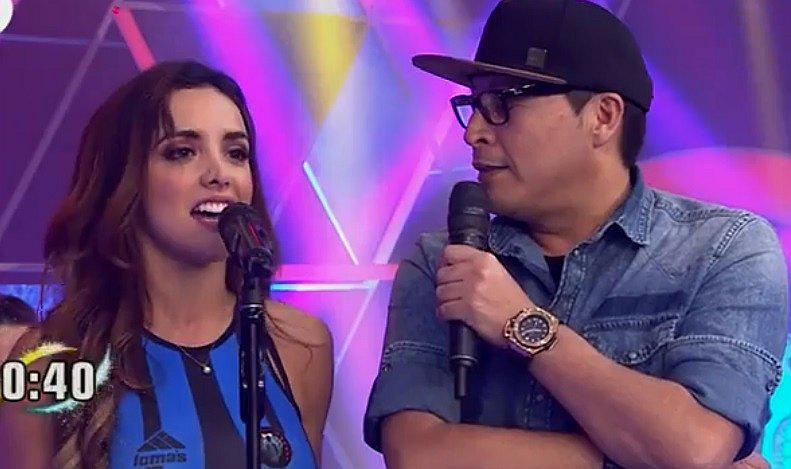 ¡Esto es guerra! Rosángela Espinoza y Carloncho estuvieron frente a frente en reality