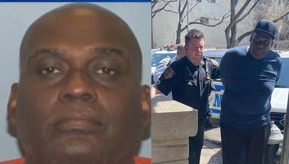 Frank James fue detenido la mañana de este miércoles por la de patrulla en el East Village de Nueva York. (Foto: Captura de video)