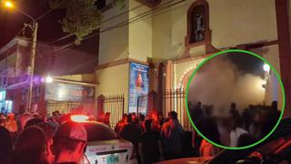 Techo de iglesia colapsa en jueves santo y deja diez heridos (VIDEO)