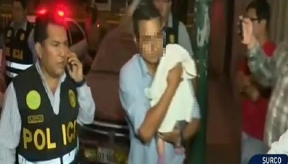 Niñera es detenida por presunto robo de bebé de mes y medio en Surco (VIDEO)