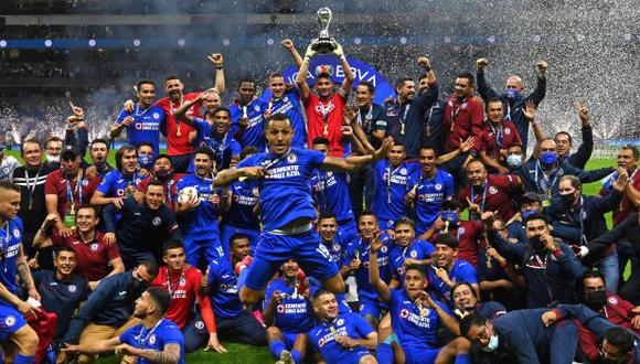 Cruz Azul se coronó campeón de la Liga MX tras 23 años. (Foto: AFP)
