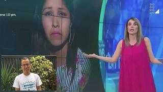 ​Juliana Oxenford pide respeto por la familia de Daniel Peredo durante enlaces en vivo