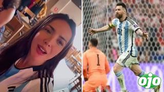 Rosángela afirma ser la cábala de Argentina en el Mundial Qatar: “Yo les doy suerte”