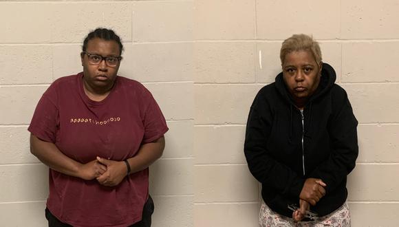 Roxanne Record, de 53 años, y Kadjah Record, de 28, fueron acusadas de homicidio en primer grado. (Foto: Twitter)