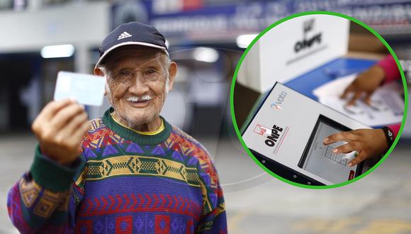 ​Abuelito de 86 años se queja de voto electrónico: "yo no sé cómo se hace"