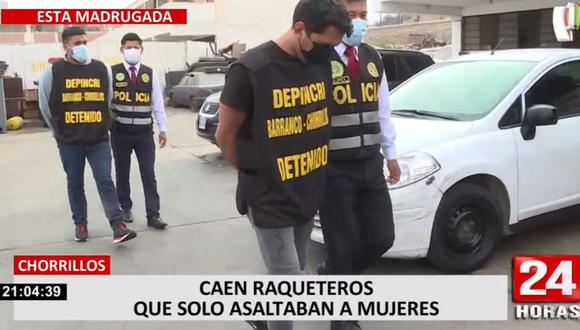 Los sujetos fueron detenidos por agentes de la comisaría de Villa, en Chorrillos. (24 Horas)